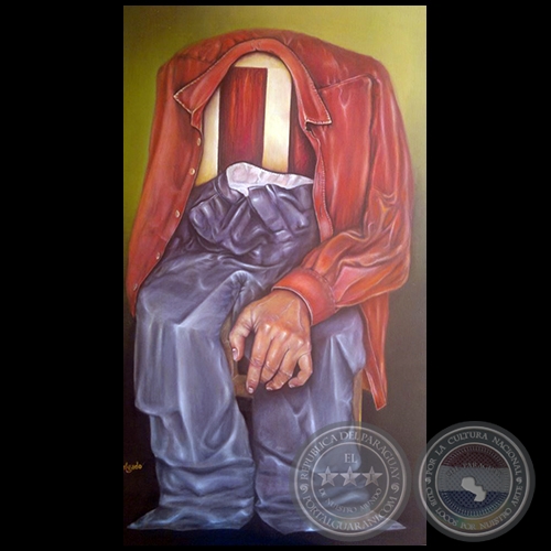 Autoretrato - Pintura al óleo - Obra de Vicente González Delgado